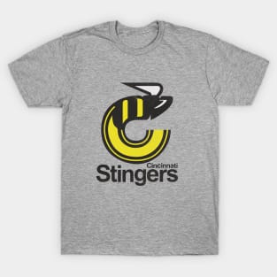 Retro Cincinnati Stingers Hockey 1977 T-Shirt